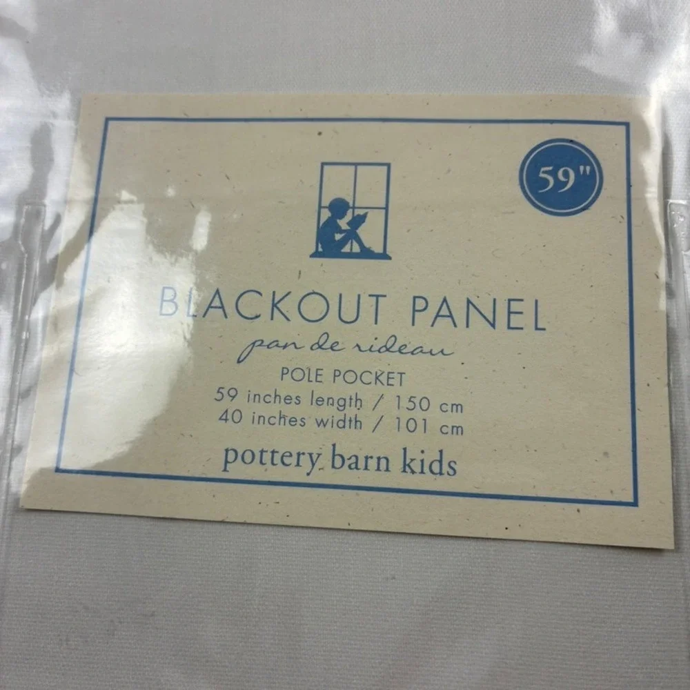 Pottery Barn Kids blackout curtain